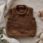 Kids Vest Knitting Pattern, PDF Pattern for Ages 0 to 14