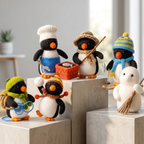 Knitted Toy Pattern Bundle, Vintage Dolls and Animals for Beginners