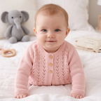 Kids Cardigan Knitting Pattern, Cozy Jacket, Sizes 2Y-11Y