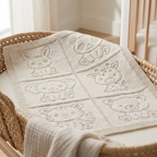 Kids Blanket Knitting Pattern, Cute Animals, Instant Download