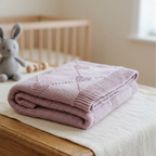 Heartfelt Baby Blanket Knitting Pattern, Beginner Friendly, Instant Download