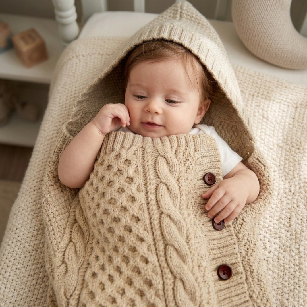 Baby Cable Sleep Sack, Instant Download